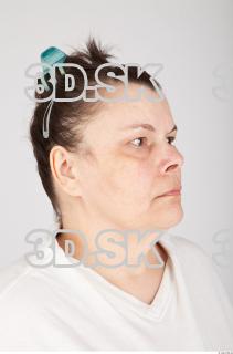 Female head photo texture 0007